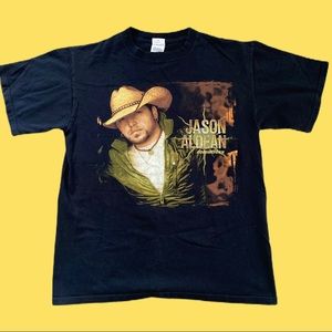 Country Music Singer Jason Aldean 2007 Tour TShirt